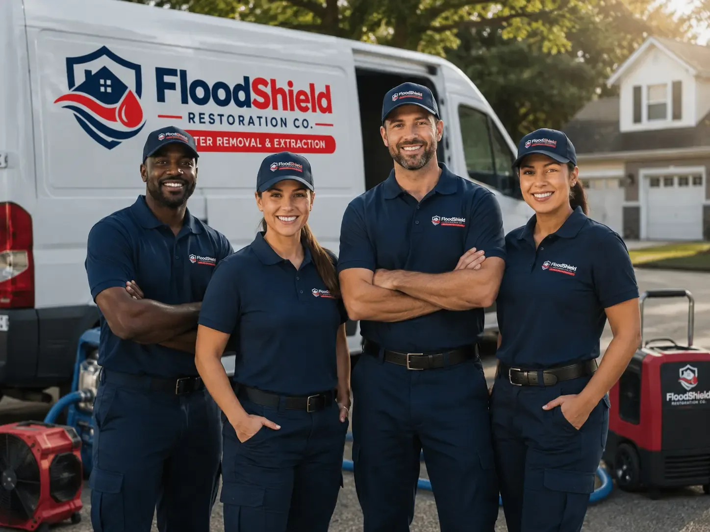 Flood Damage Restoration company in Tilleda, WI